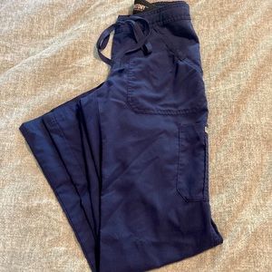 Navy blue xxs Greys Anatomy Barco scrub pants